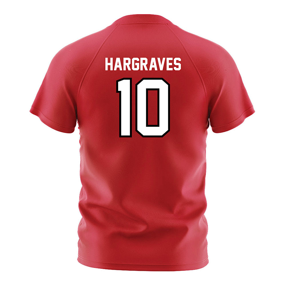 Fairfield - NCAA Women's Soccer : Maddie Hargraves - Red Soccer Jersey-1