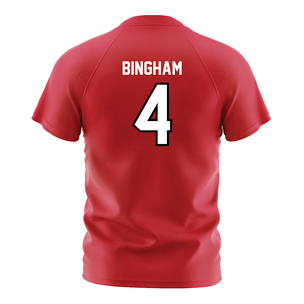 Fairfield - NCAA Women's Soccer : Bella Bingham - Red Soccer Jersey-1