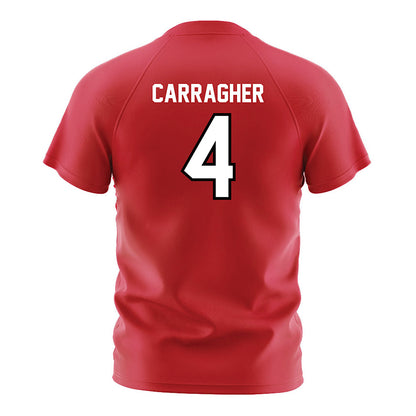Fairfield - NCAA Women's Soccer : Meghan Carragher - Red Soccer Jersey-1