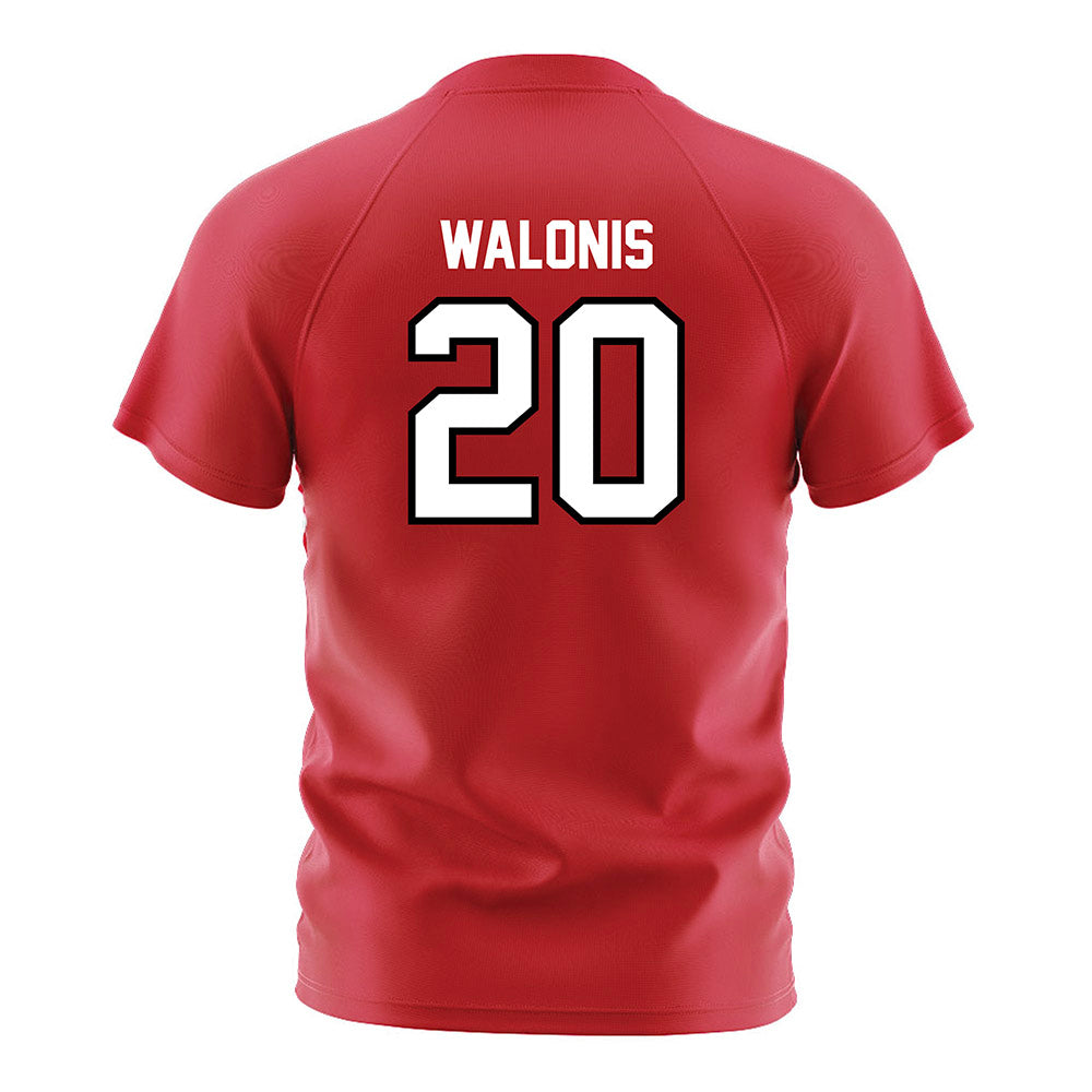 Fairfield - NCAA Women's Soccer : Brooke Walonis - Red Soccer Jersey-1