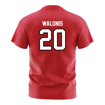 Fairfield - NCAA Women's Soccer : Brooke Walonis - Red Soccer Jersey-1