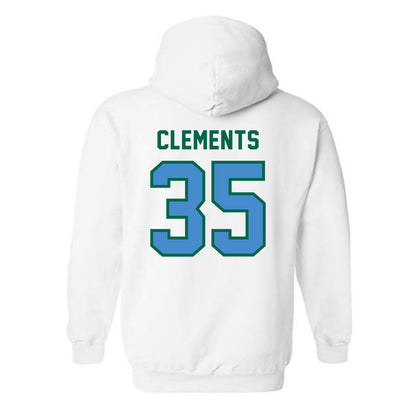 Tulane - NCAA Baseball : William Clements - Classic Shersey Hooded Sweatshirt-1