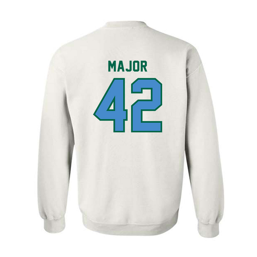 Tulane - NCAA Baseball : Matthew Major - Classic Shersey Crewneck Sweatshirt-1