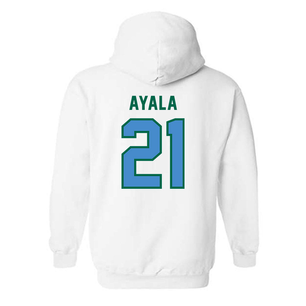 Tulane - NCAA Baseball : Bryson Ayala - Classic Shersey Hooded Sweatshirt-1