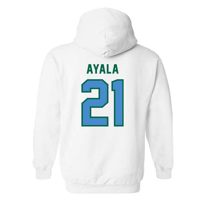 Tulane - NCAA Baseball : Bryson Ayala - Classic Shersey Hooded Sweatshirt-1