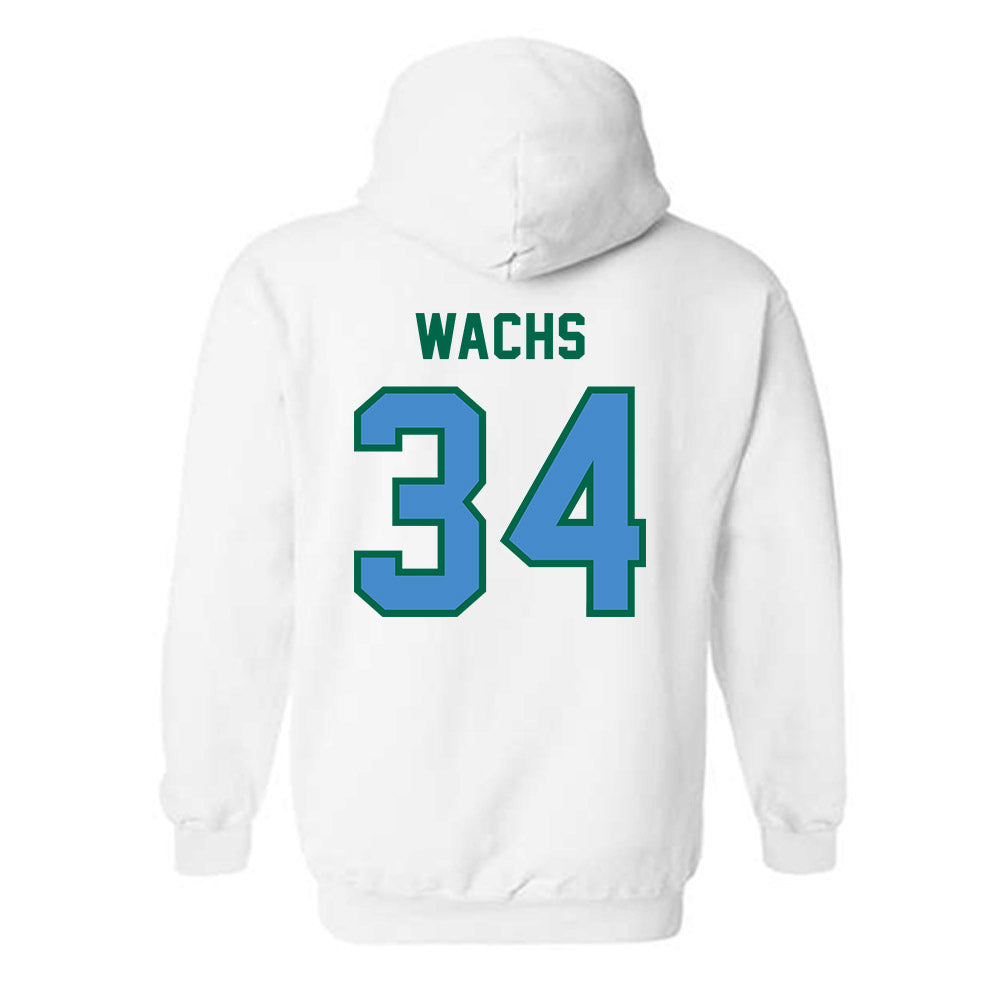 Tulane - NCAA Baseball : Jason Wachs - Classic Shersey Hooded Sweatshirt-1