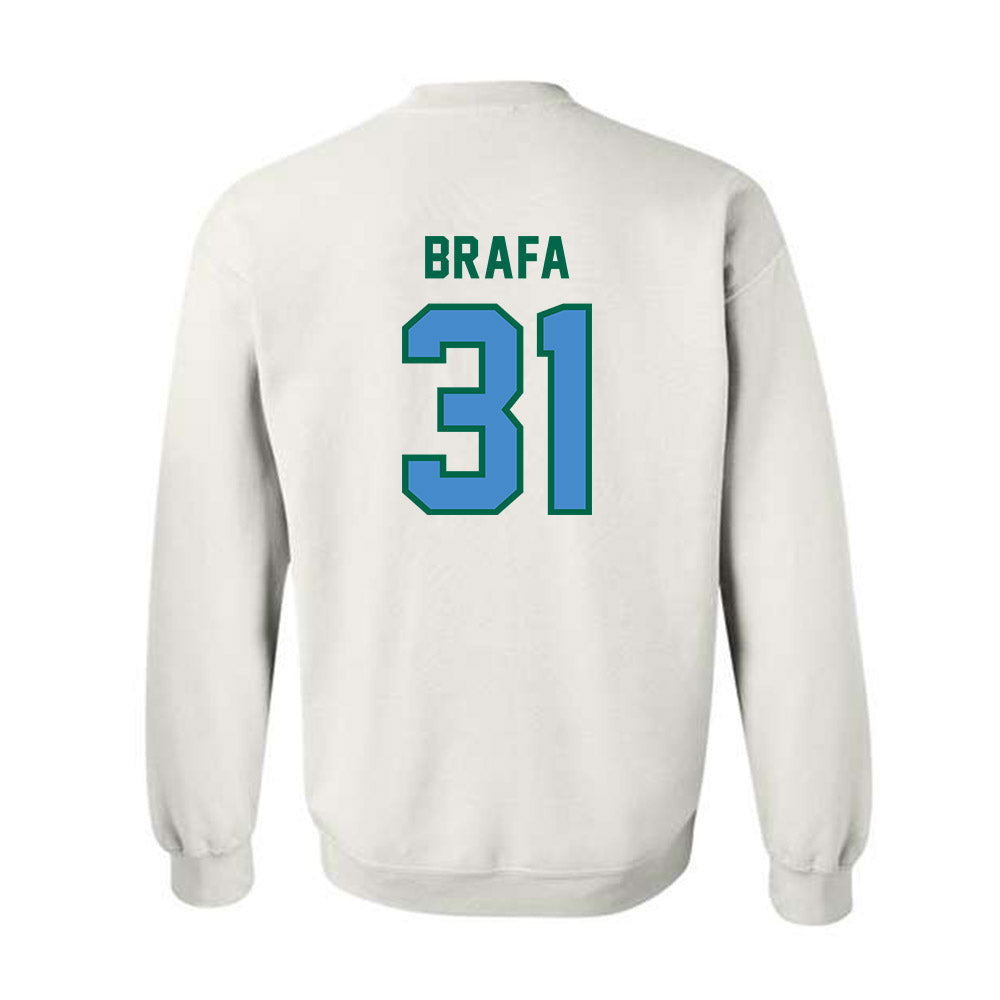 Tulane - NCAA Baseball : Jack Brafa - Classic Shersey Crewneck Sweatshirt-1