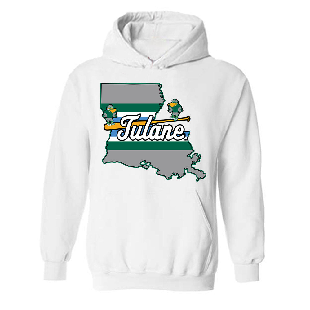 Tulane - NCAA Baseball : Brady Fitzpatrick - Classic Shersey Hooded Sweatshirt-0