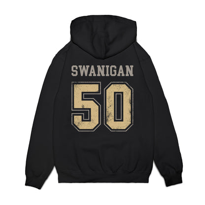 Purdue - NCAA Men's Basketball Legends : Caleb Swanigan - Biggie Premium Hooded Sweatshirt-1