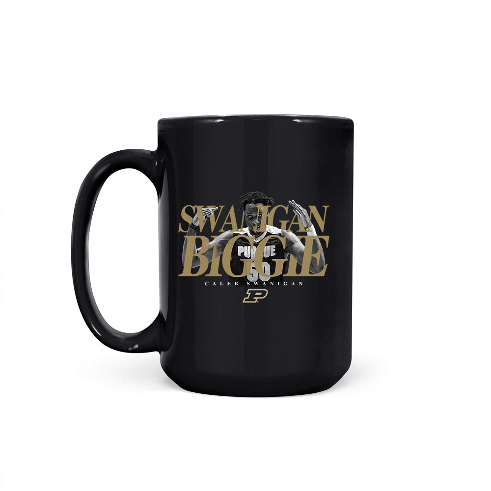 Purdue - NCAA Men's Basketball Legends : Caleb Swanigan - Coffee Mug-1
