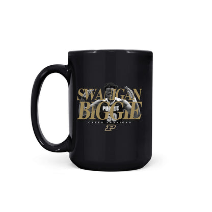 Purdue - NCAA Men's Basketball Legends : Caleb Swanigan - Coffee Mug-1