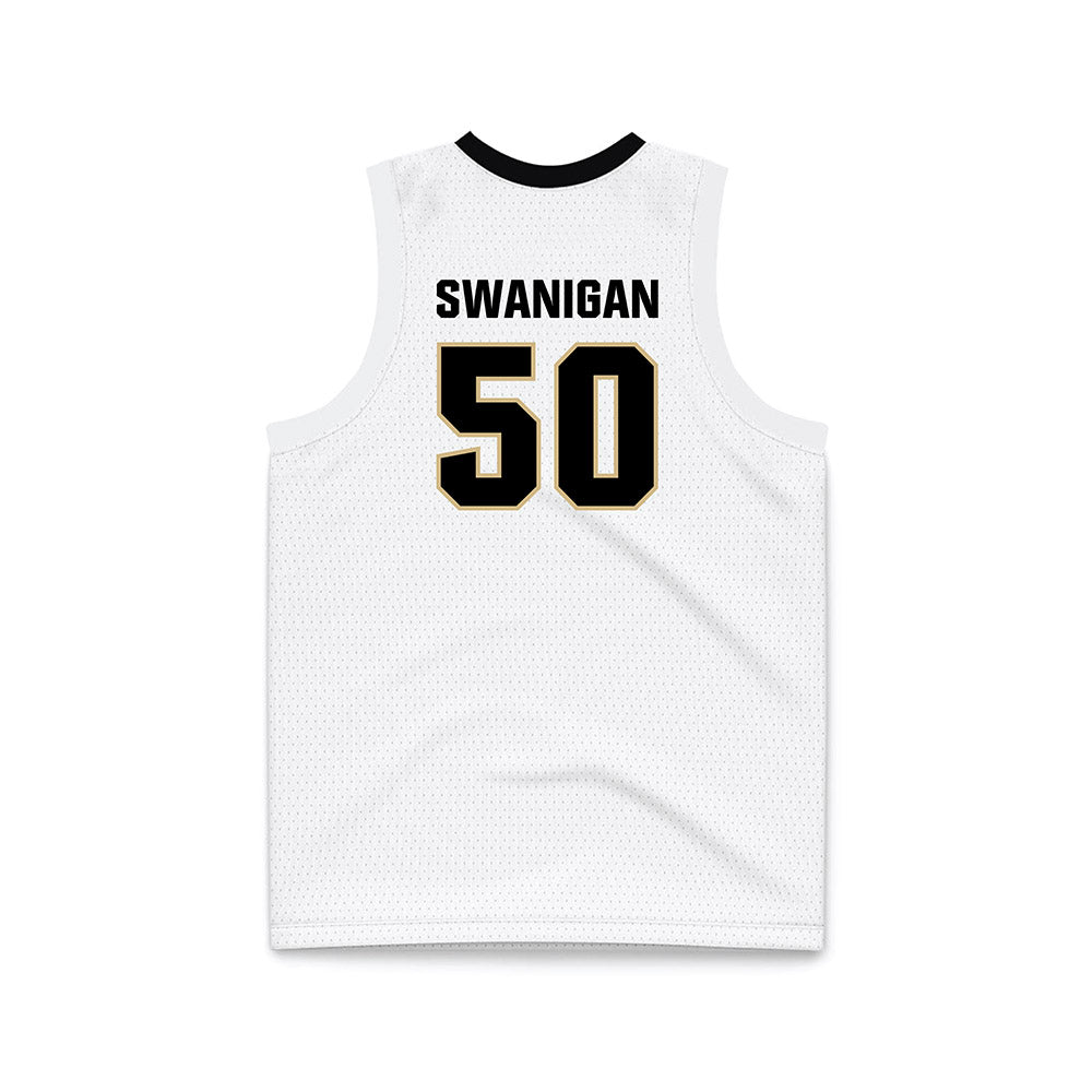 Purdue - NCAA Men's Basketball Legends : Caleb Swanigan - White Basketball Jersey-1
