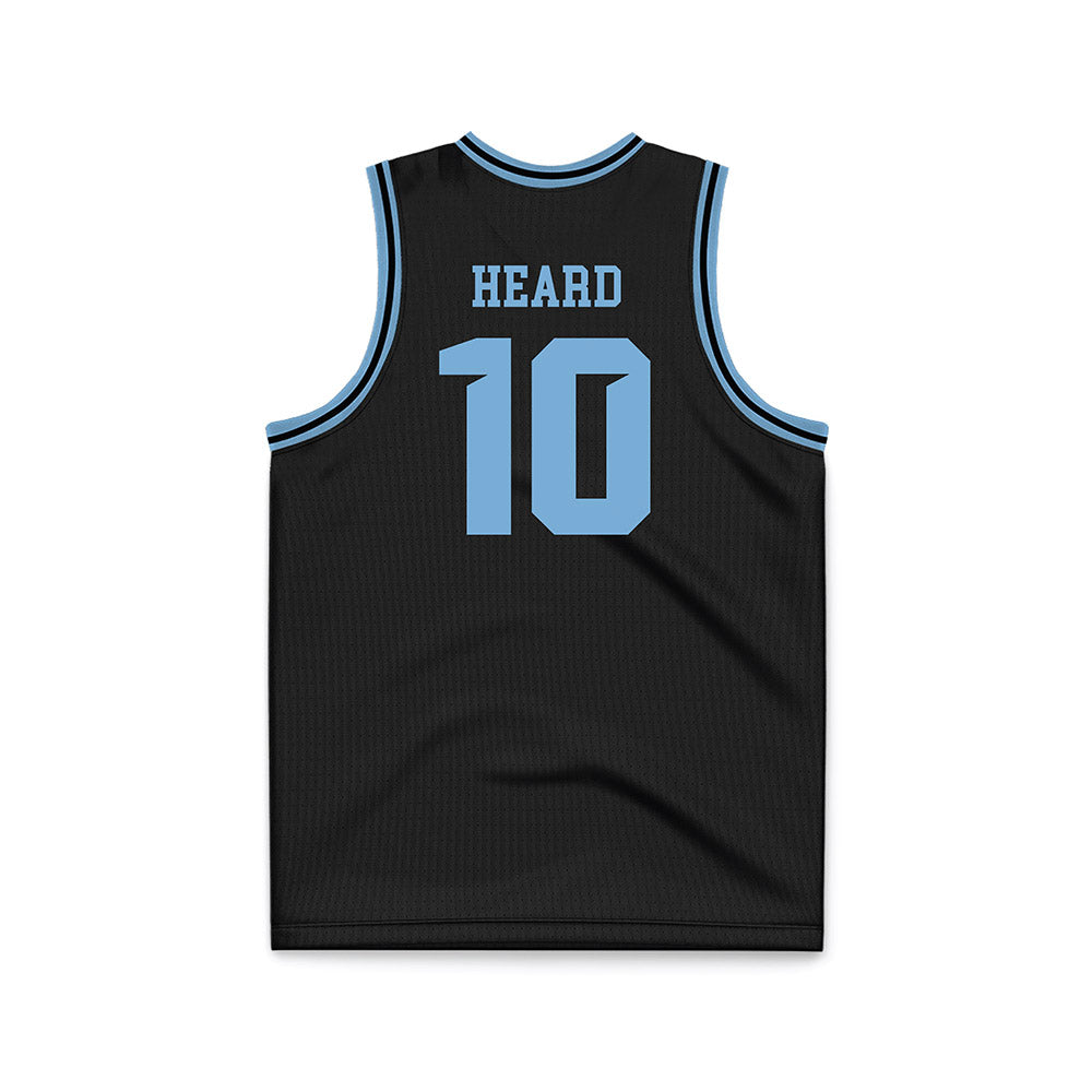 Dayton - NCAA Men's Basketball : Bryce Heard - Black Basketball Jersey-1