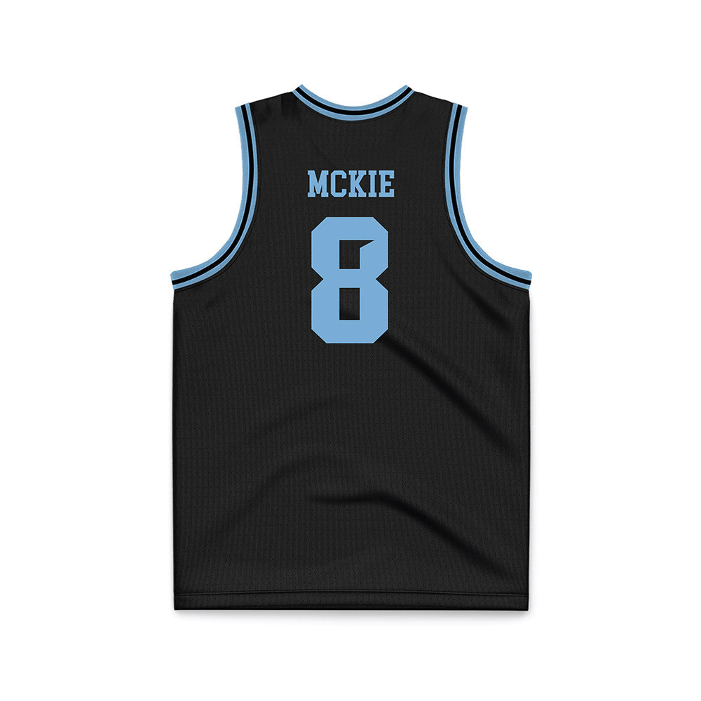 Dayton - NCAA Men's Basketball : Jaron McKie - Black Basketball Jersey-1