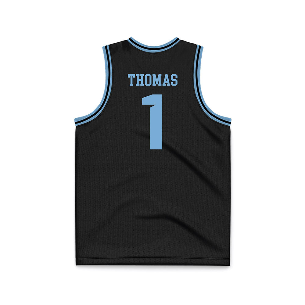 Dayton - NCAA Men's Basketball : Malcolm Thomas - Black Basketball Jersey-1
