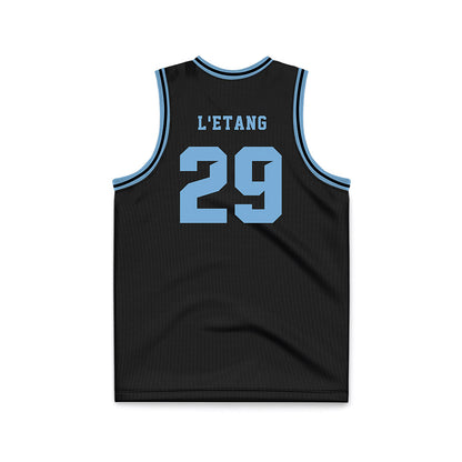 Dayton - NCAA Men's Basketball : Amael L'Etang - Black Basketball Jersey-1