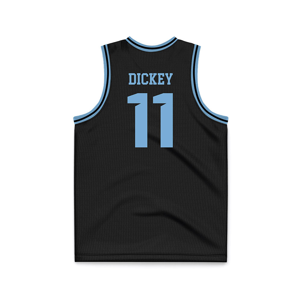 Dayton - NCAA Men's Basketball : Evan Dickey - Black Basketball Jersey-1
