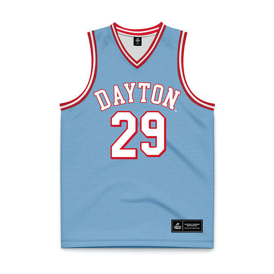 Dayton - NCAA Men's Basketball : Amael L'Etang - Chapel Blue Basketball Jersey-0