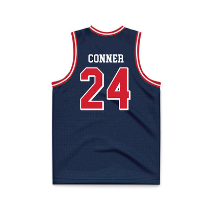 Dayton - NCAA Men's Basketball : Jacob Conner - Blue Basketball Jersey-1