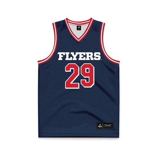 Dayton - NCAA Men's Basketball : Amael LEtang - Blue Basketball Jersey-0