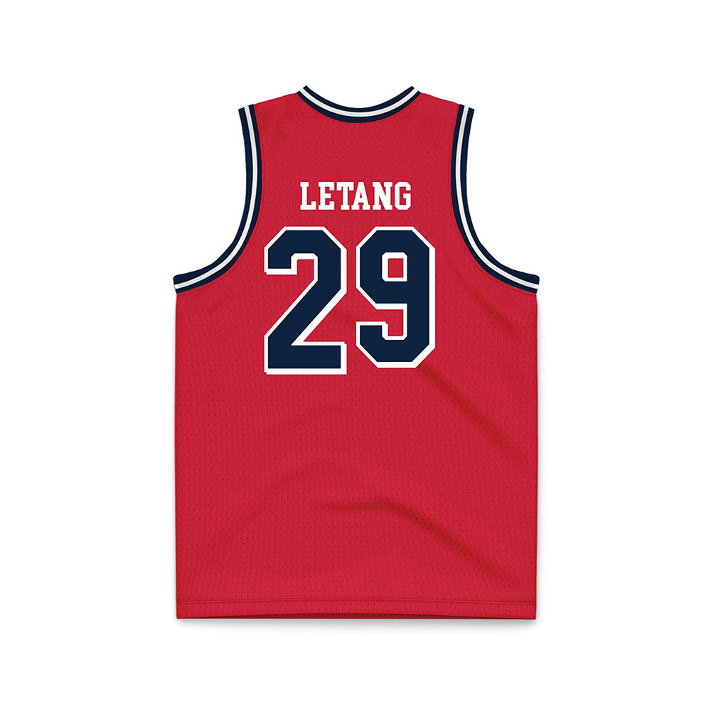 Dayton - NCAA Men's Basketball : Amael LEtang - Red Basketball Jersey-1