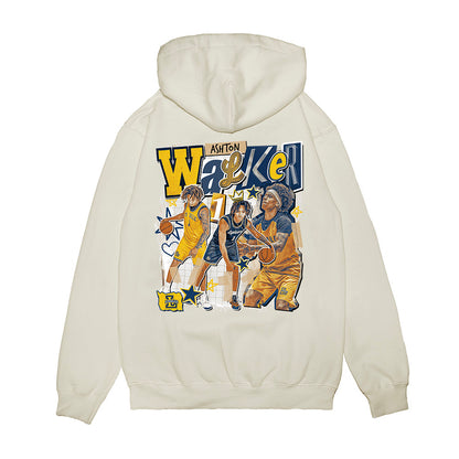La Salle - NCAA Men's Basketball : Ashton Walker - Collage Premium Hooded Sweatshirt-1