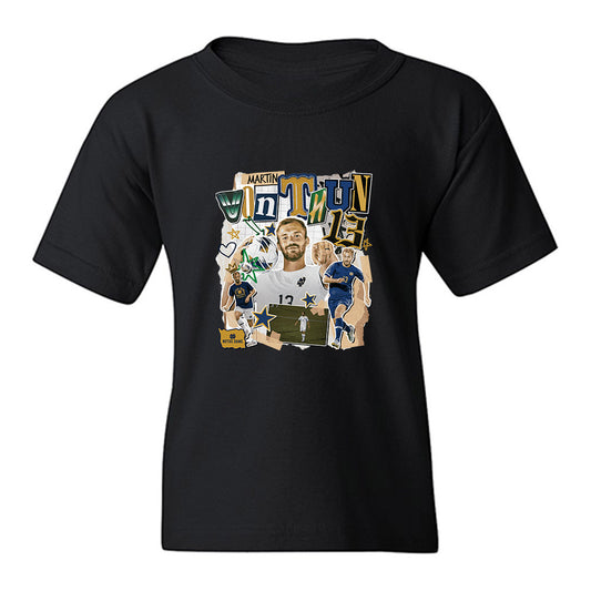 Notre Dame - NCAA Men's Soccer : Martin von Thun - Collage Youth T-Shirt-0