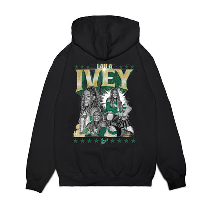USF - NCAA Women's Volleyball : Laila Ivey - Collage Premium Hooded Sweatshirt-1