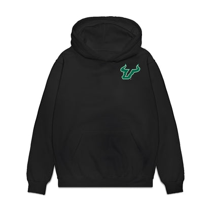 USF - NCAA Women's Volleyball : Laila Ivey - Collage Premium Hooded Sweatshirt-0