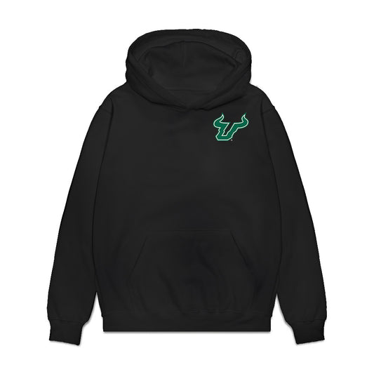 USF - NCAA Women's Volleyball : Laila Ivey - Collage Premium Hooded Sweatshirt-0