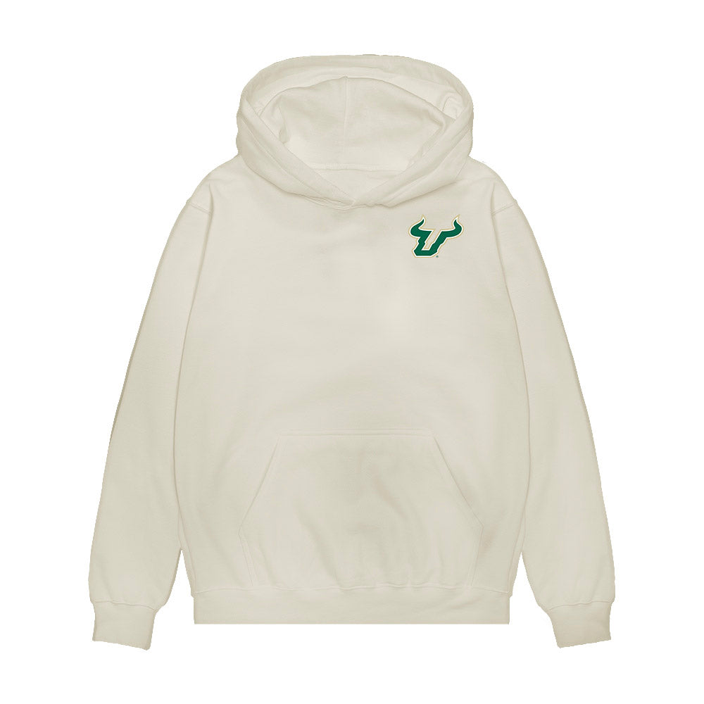 USF - NCAA Women's Volleyball : Iyanna Garvin - Collage Premium Hooded Sweatshirt-0
