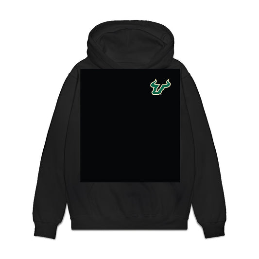 USF - NCAA Women's Volleyball : Addy Brus - Collage Premium Hooded Sweatshirt-0
