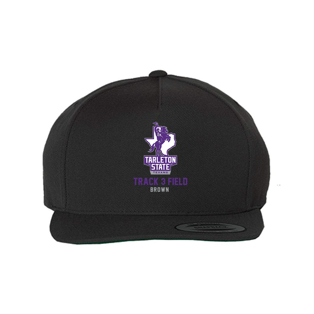 Tarleton State - NCAA Men's Track & Field : Cayden Brown - Snapback Hat-0