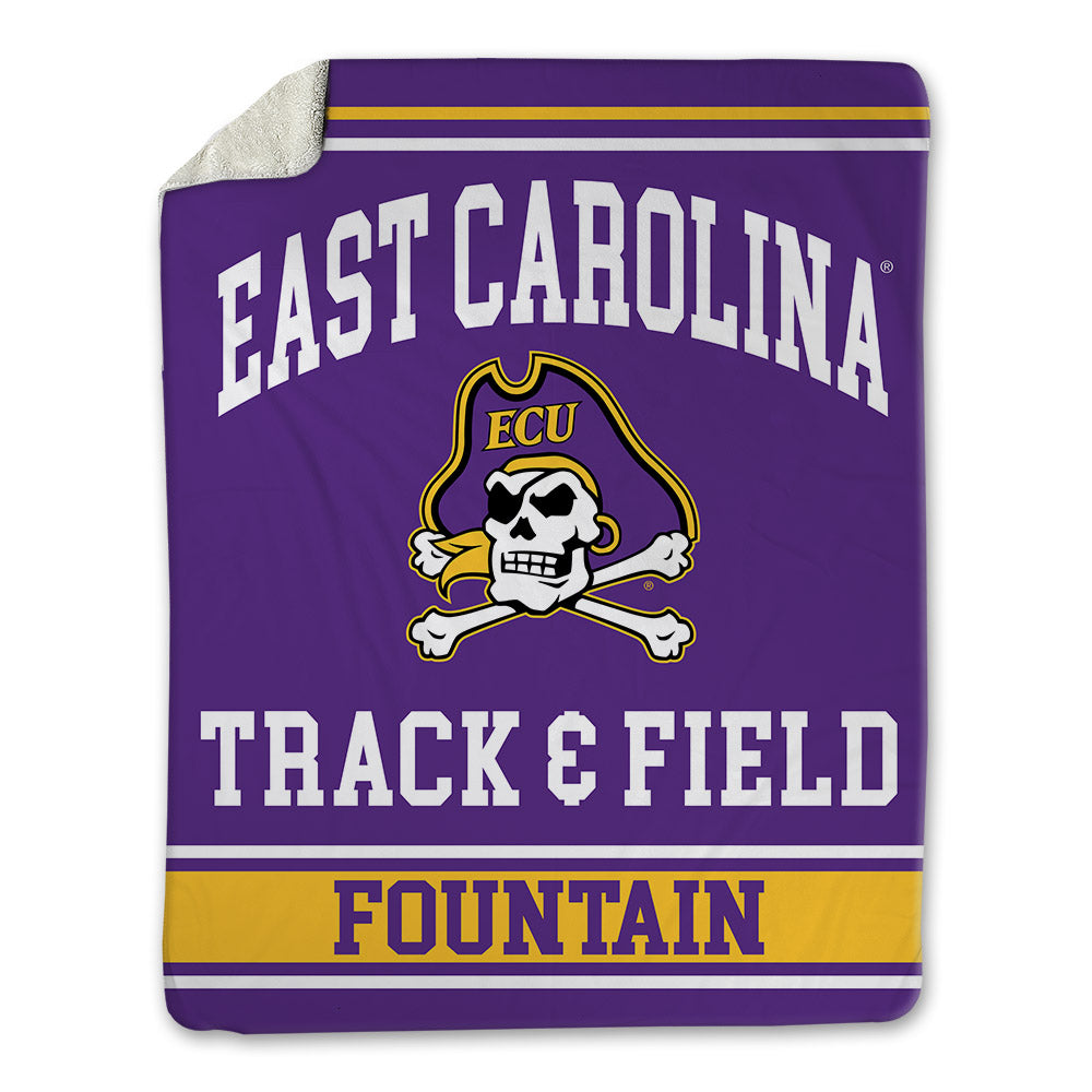 East Carolina - NCAA Men's Track & Field : Rashun Fountain - Blanket-0