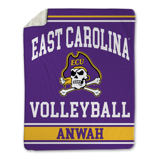 East Carolina - NCAA Women's Volleyball : Olivia Anwah - Blanket-0