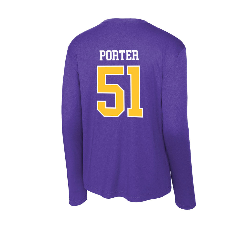 East Carolina - NCAA Football : Lindell Porter - Classic Shersey Activewear Long Sleeve T-Shirt-1
