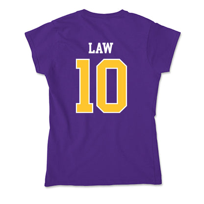 East Carolina - NCAA Football : Crews Law - Classic Shersey Soft Style Women’s T-Shirt-1