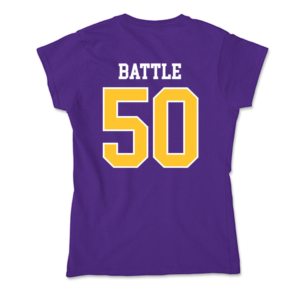 East Carolina - NCAA Football : Josh Battle - Classic Shersey Soft Style Women’s T-Shirt-1