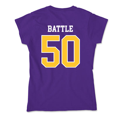 East Carolina - NCAA Football : Josh Battle - Classic Shersey Soft Style Women’s T-Shirt-1