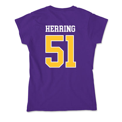 East Carolina - NCAA Baseball : Jack Herring - Classic Shersey Soft Style Women’s T-Shirt-1