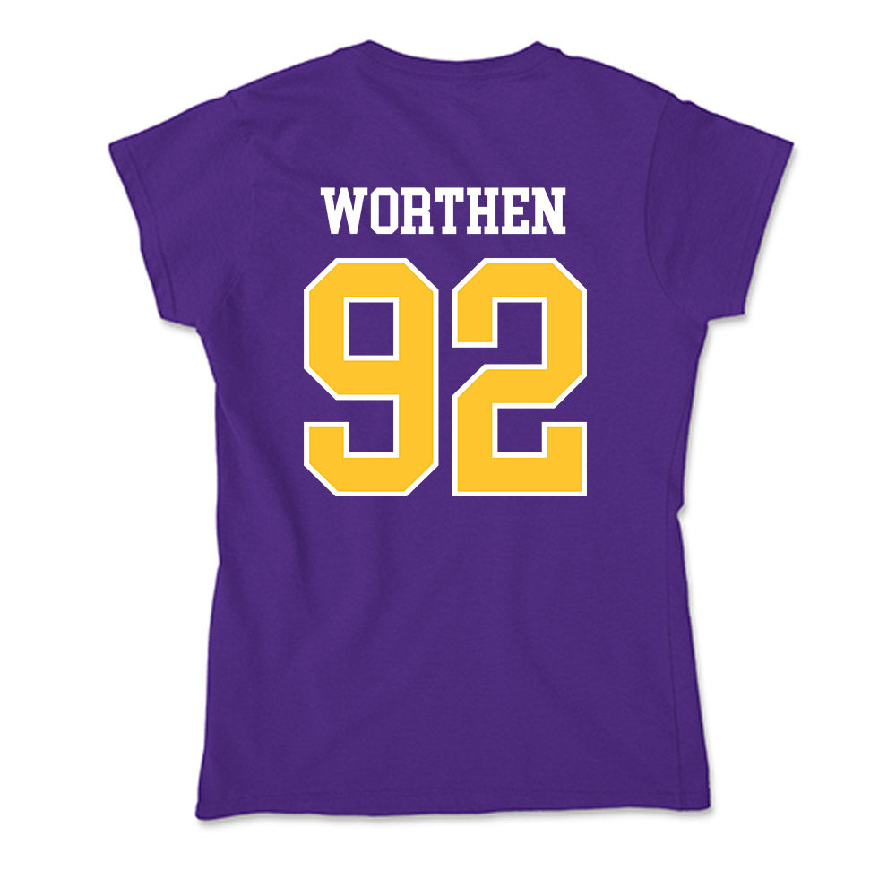 East Carolina - NCAA Football : Dylon Worthen - Classic Shersey Soft Style Women’s T-Shirt-1