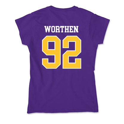 East Carolina - NCAA Football : Dylon Worthen - Classic Shersey Soft Style Women’s T-Shirt-1