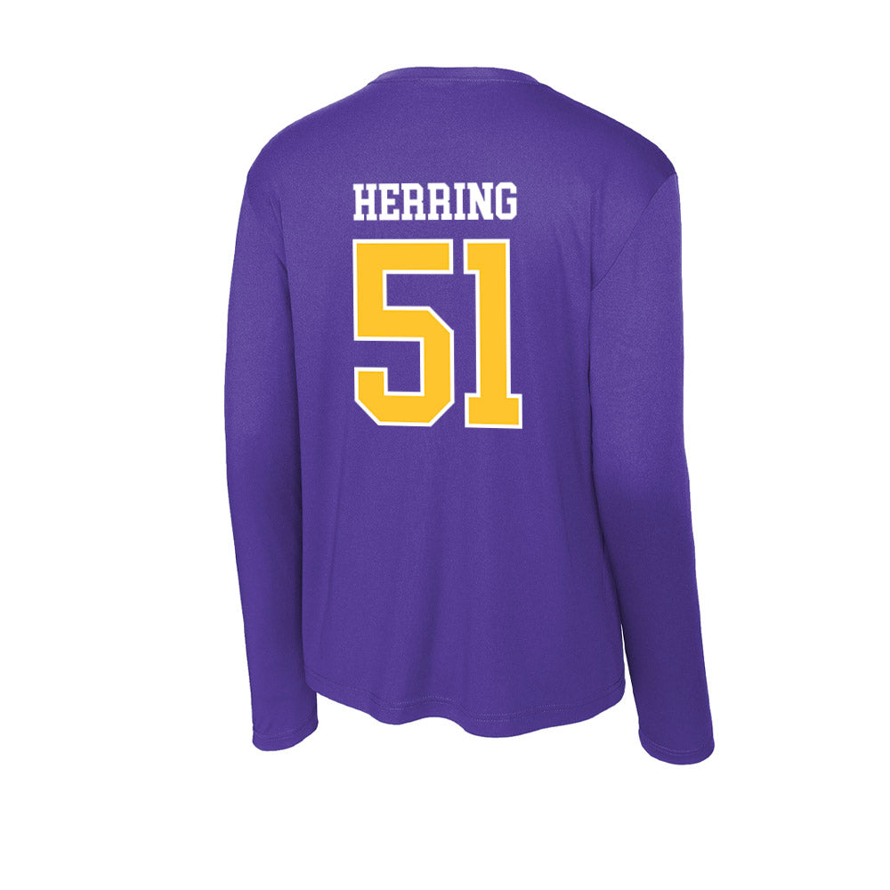 East Carolina - NCAA Baseball : Jack Herring - Classic Shersey Activewear Long Sleeve T-Shirt-1