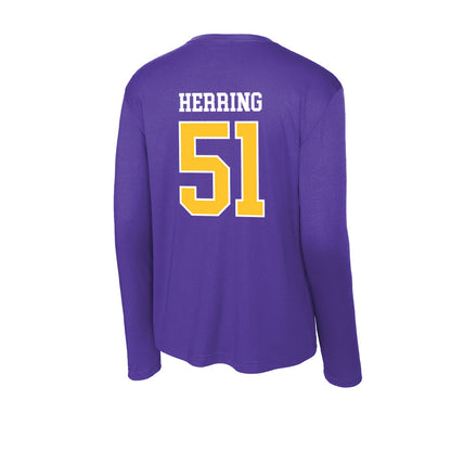 East Carolina - NCAA Baseball : Jack Herring - Classic Shersey Activewear Long Sleeve T-Shirt-1