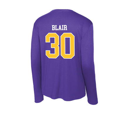 East Carolina - NCAA Women's Basketball : Sara Lee Blair - Classic Shersey Activewear Long Sleeve T-Shirt-1