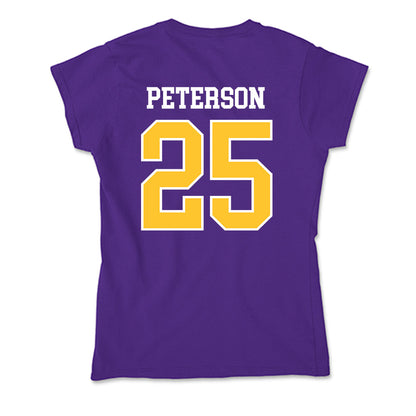 East Carolina - NCAA Football : Christian Peterson - Classic Shersey Soft Style Women’s T-Shirt-1