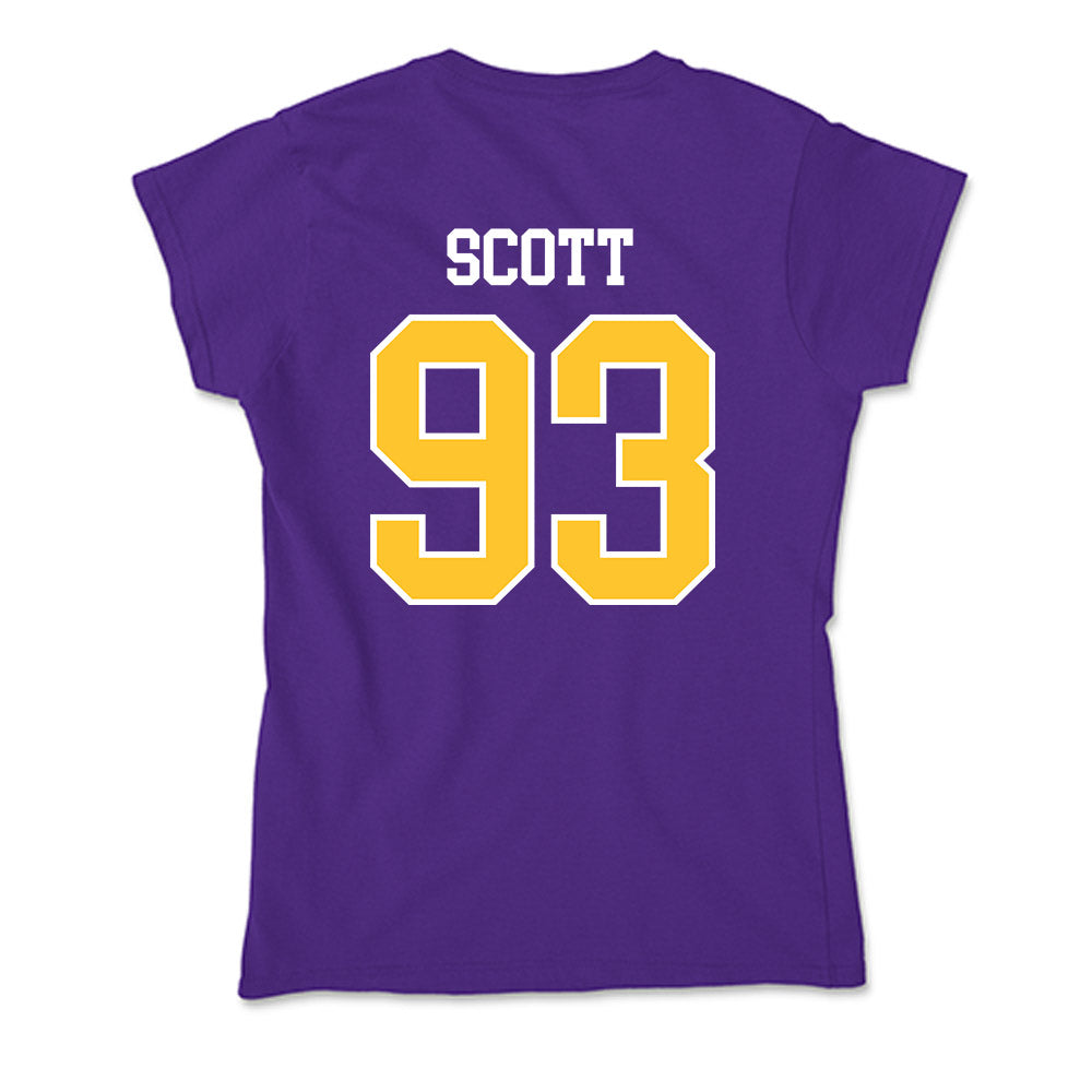 East Carolina - NCAA Football : Everett Scott - Classic Shersey Soft Style Women’s T-Shirt-1