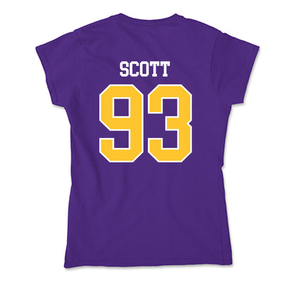 East Carolina - NCAA Football : Everett Scott - Classic Shersey Soft Style Women’s T-Shirt-1