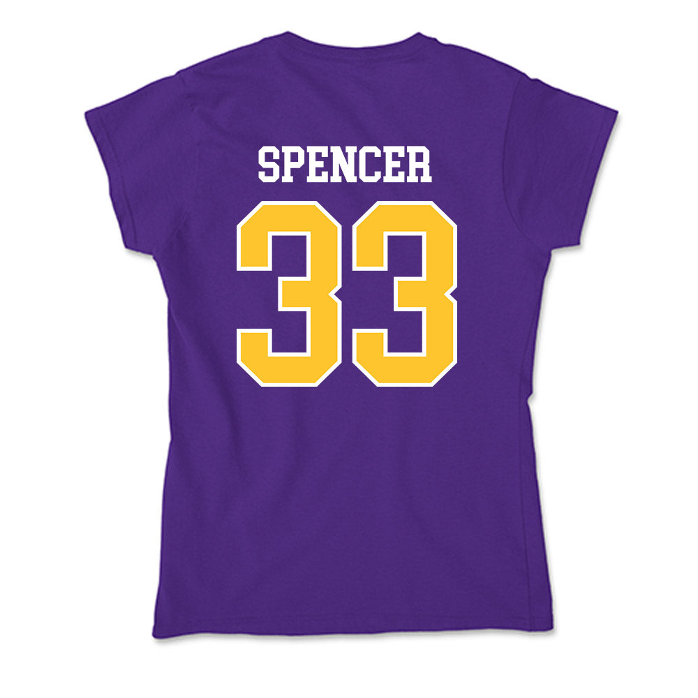 East Carolina - NCAA Football : Terande Spencer - Classic Shersey Soft Style Women’s T-Shirt-1
