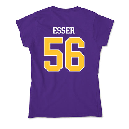 East Carolina - NCAA Football : Bryson Esser - Classic Shersey Soft Style Women’s T-Shirt-1